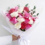 Buket Bunga Jakarta BBJK-02 - Buket Mawar Elegan & Gratis Ongkir