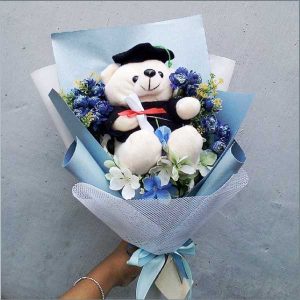 buket bunga wisuda