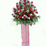 rangkaian bunga standing flower tangerang 1
