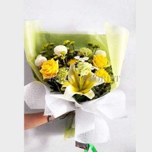 buket bunga makassar