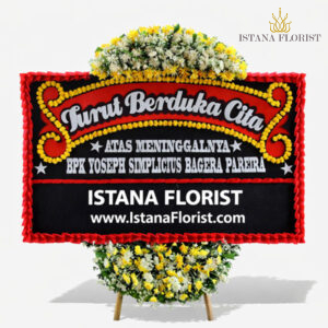 karangan bunga papan ucapan