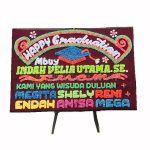 bunga papan bandar lampung 1