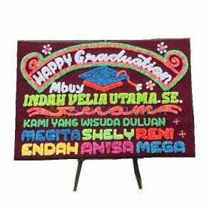 bunga papan bandar lampung 1