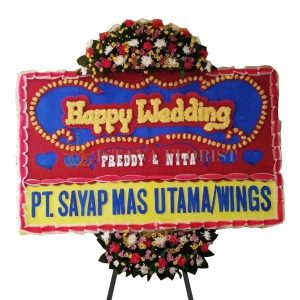 bunga papan karawang 1