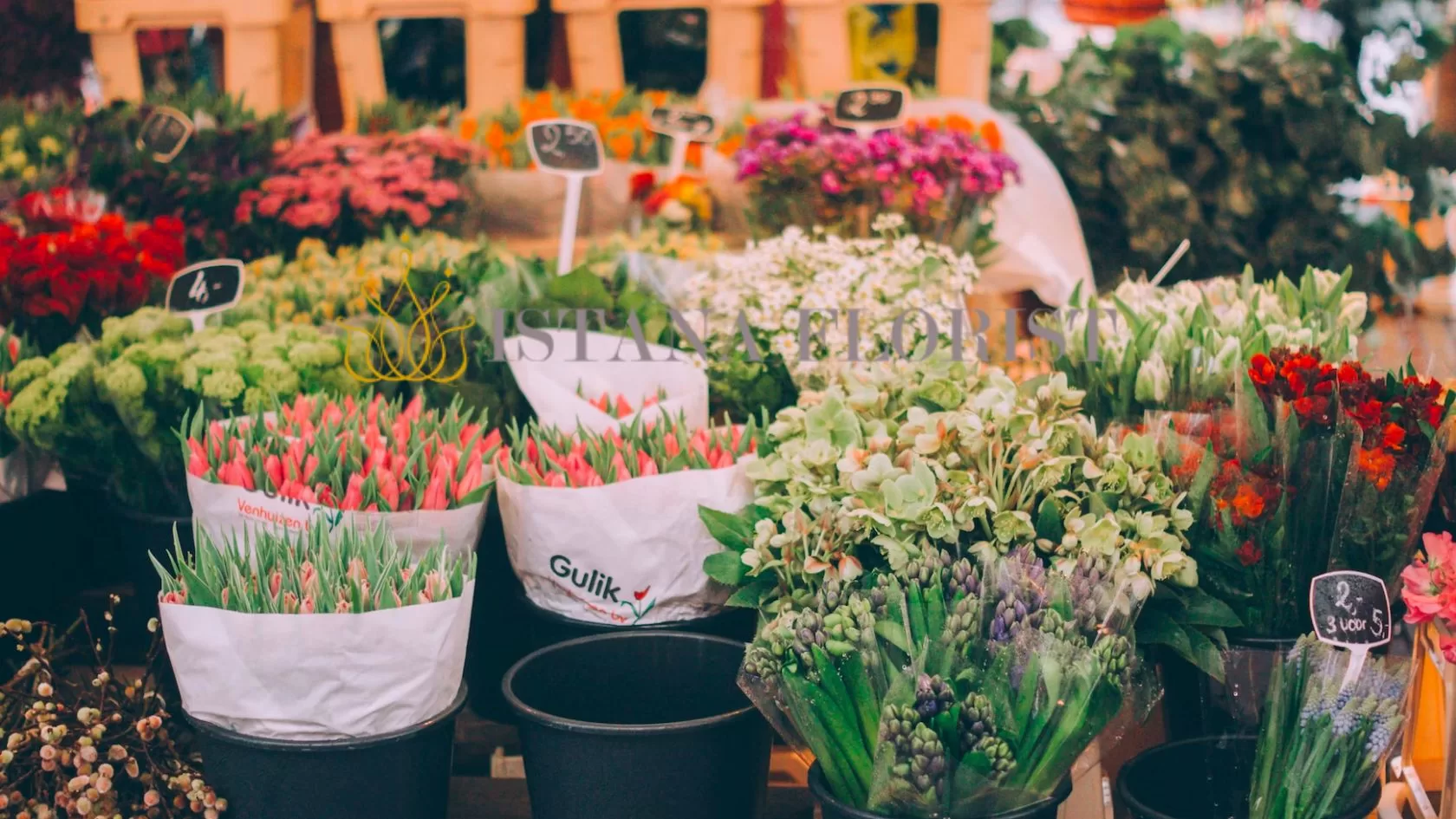 Karangan Bunga yang Mencerminkan Kasih Sayang