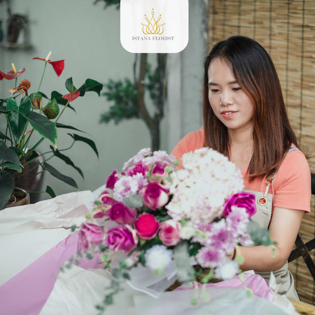 Presentase Bunga Yang Sering dipesan di Florist