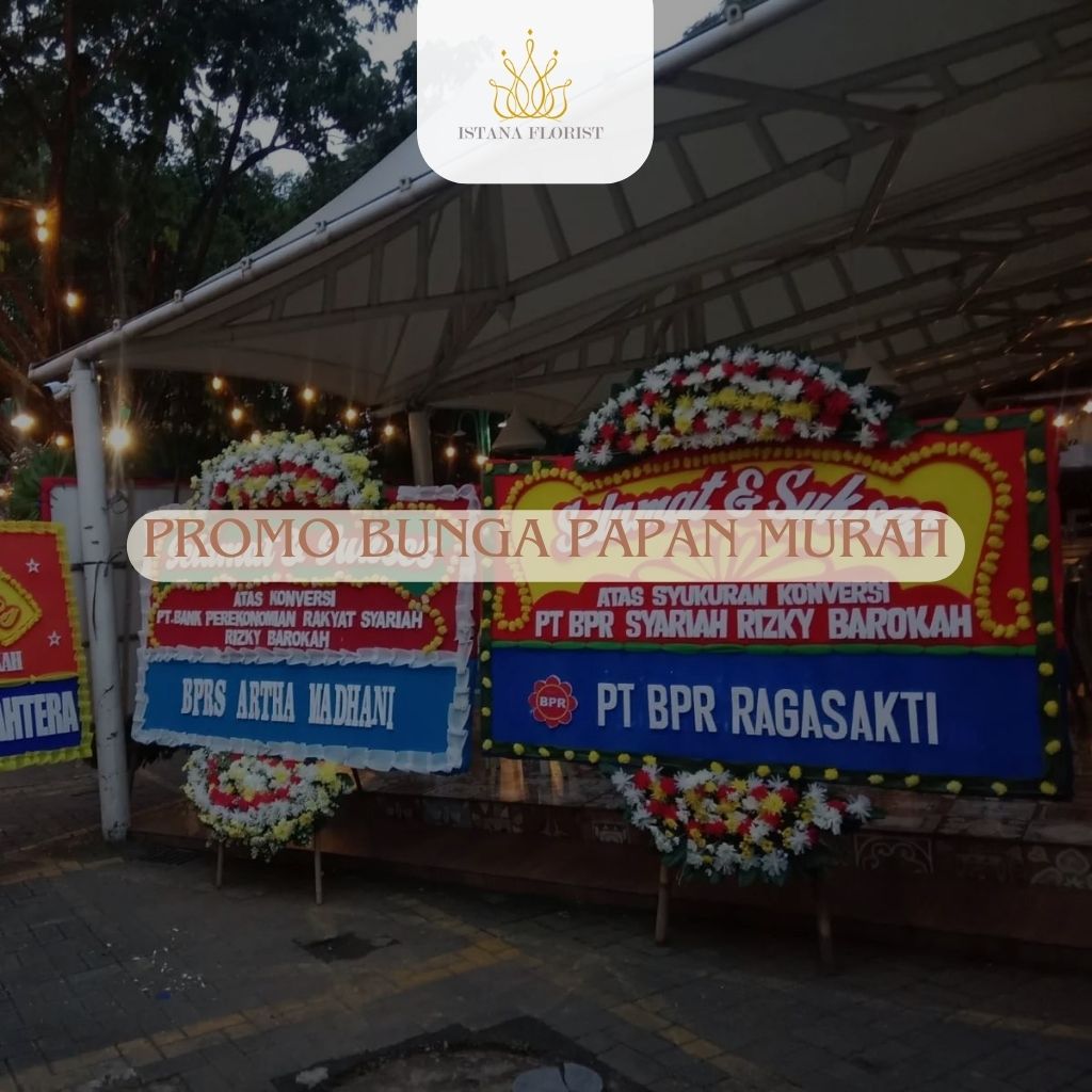 Promo Bunga Papan Murah