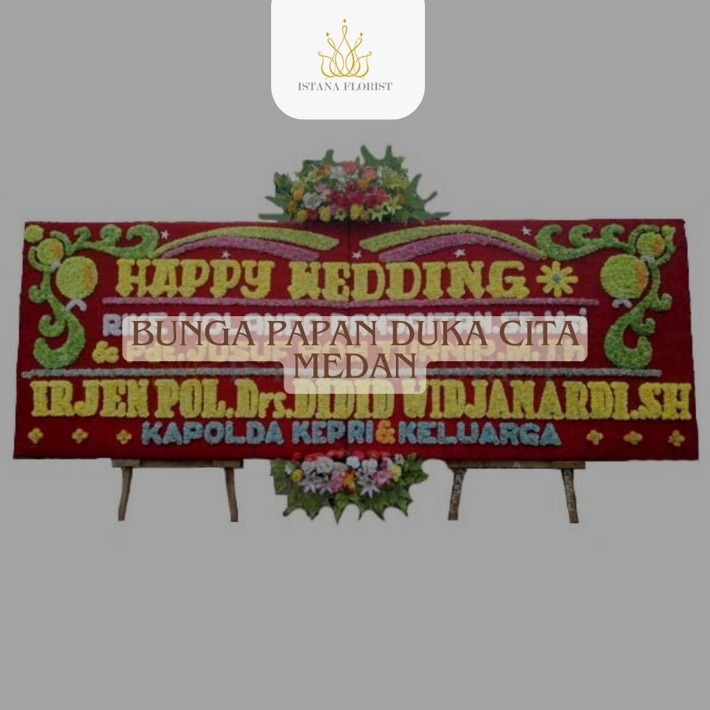 Bunga papan duka cita Medan