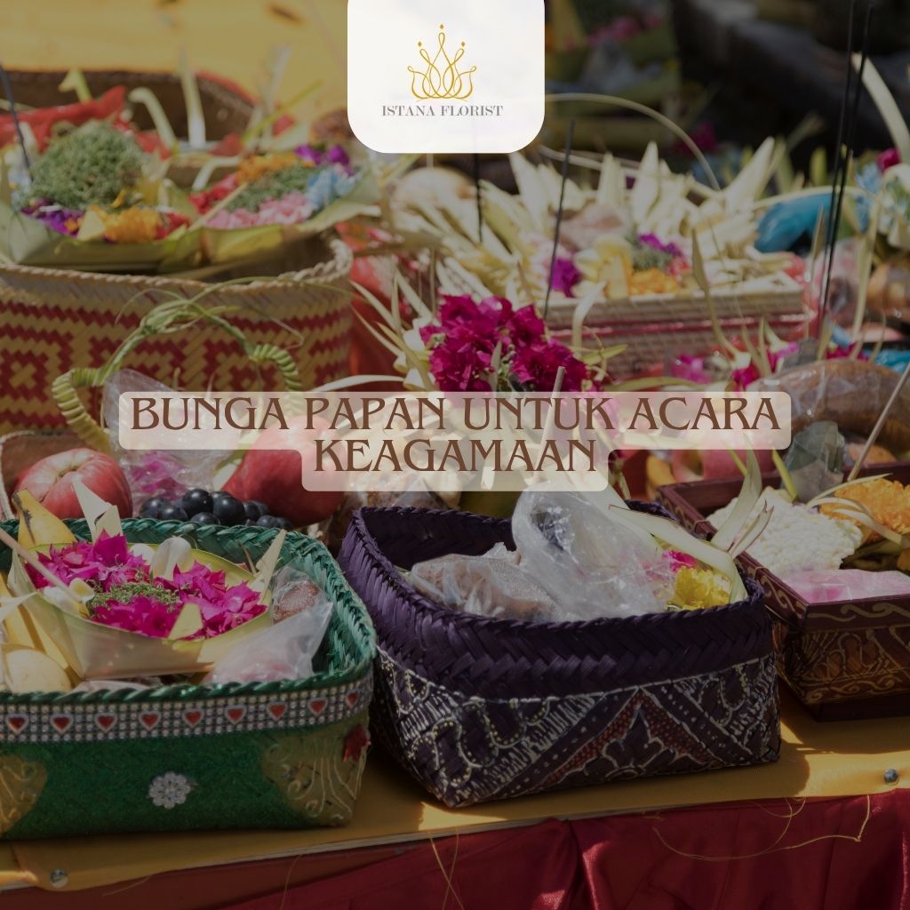 Bunga Papan untuk Acara Keagamaan