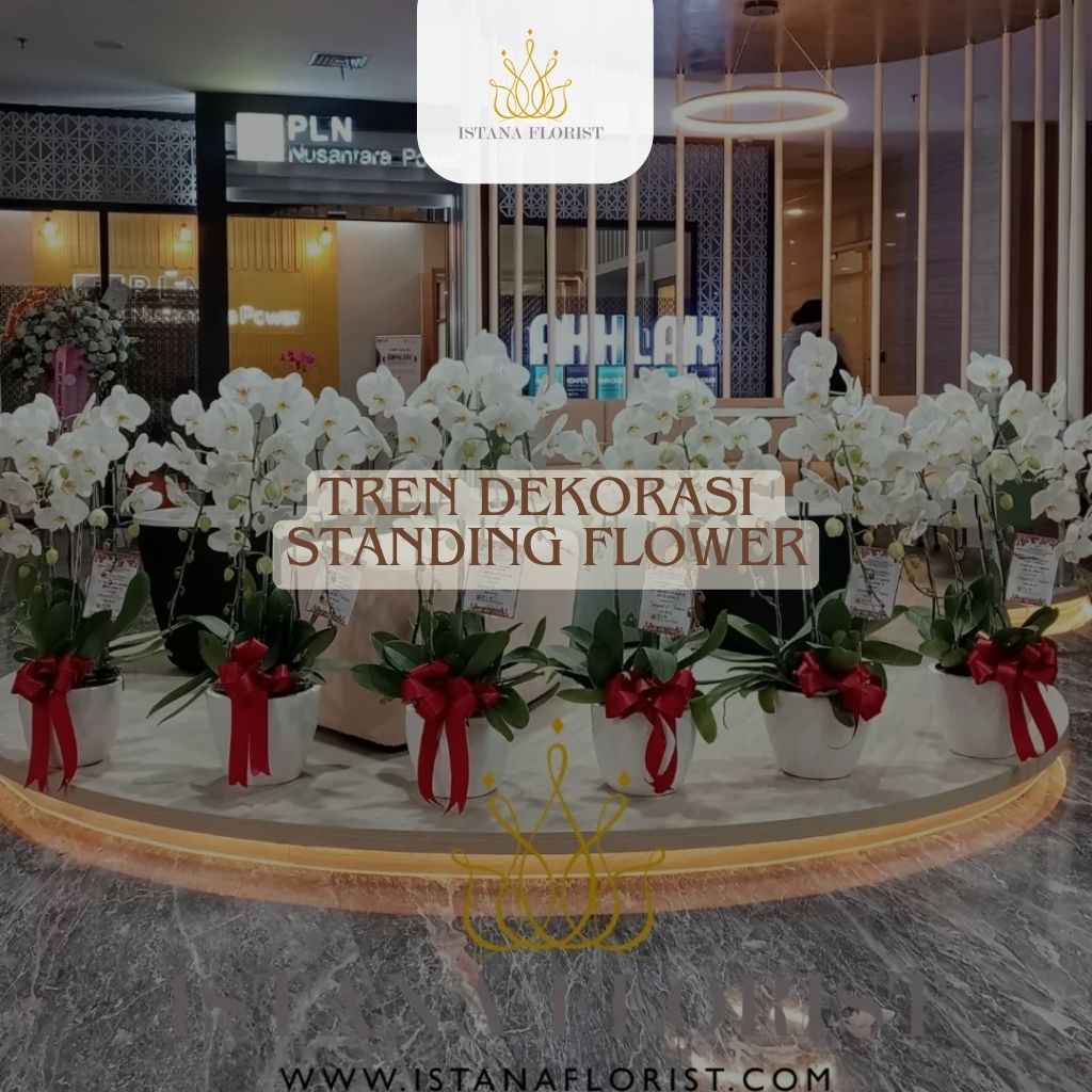 Tren Dekorasi Standing Flower