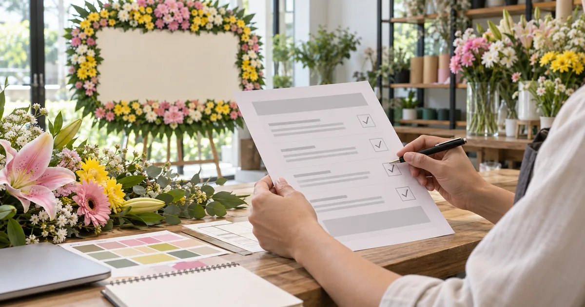 Format Tulisan Bunga Papan: Nama, Gelar & Instansi