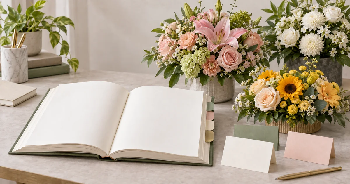 Gunakan kamus ucapan bunga papan untuk memilih kata berdasarkan acara, relasi, formalitas, pengirim, media, dan konteks penerima
